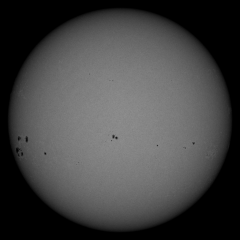 Image of Sun's photosphere