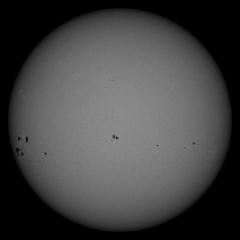 Image of Sun's photosphere