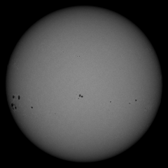 Image of Sun's photosphere