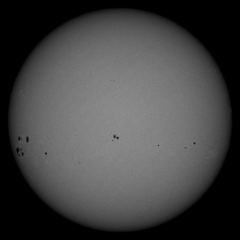 Image of Sun's photosphere