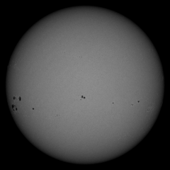 Image of Sun's photosphere