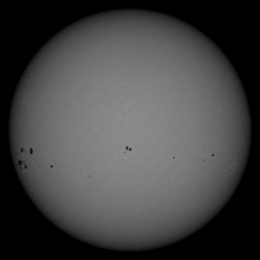 Image of Sun's photosphere