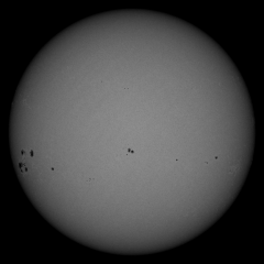 Image of Sun's photosphere