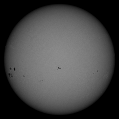 Image of Sun's photosphere