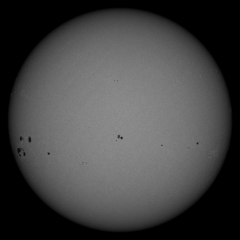 Image of Sun's photosphere