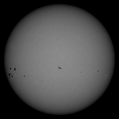 Image of Sun's photosphere