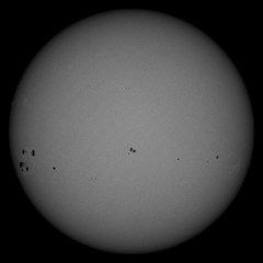 Image of Sun's photosphere