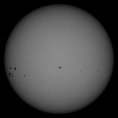 Image of Sun's photosphere