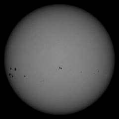 Image of Sun's photosphere