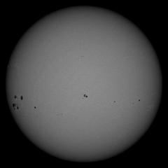 Image of Sun's photosphere