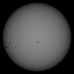 Image of Sun's photosphere