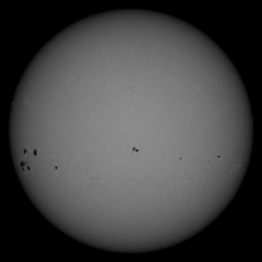 Image of Sun's photosphere