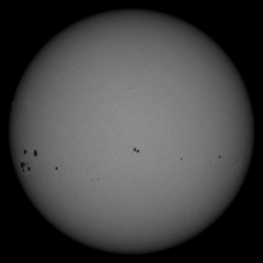 Image of Sun's photosphere