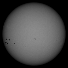 Image of Sun's photosphere