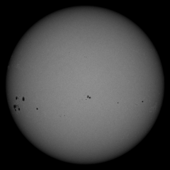 Image of Sun's photosphere