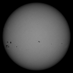 Image of Sun's photosphere