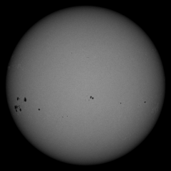 Image of Sun's photosphere