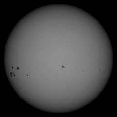 Image of Sun's photosphere