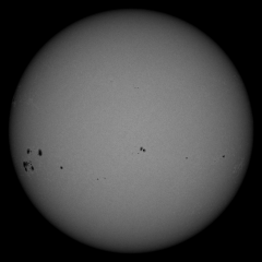 Image of Sun's photosphere