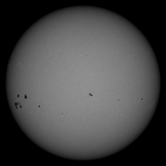 Image of Sun's photosphere