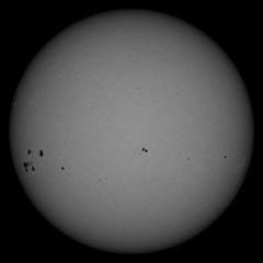 Image of Sun's photosphere