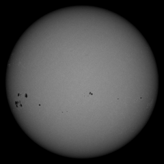 Image of Sun's photosphere