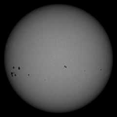 Image of Sun's photosphere