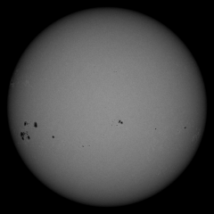 Image of Sun's photosphere