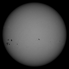 Image of Sun's photosphere