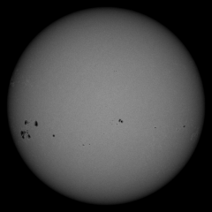 Image of Sun's photosphere