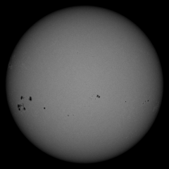 Image of Sun's photosphere