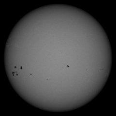 Image of Sun's photosphere