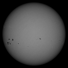 Image of Sun's photosphere