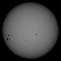 Image of Sun's photosphere