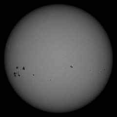 Image of Sun's photosphere