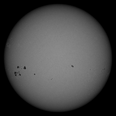 Image of Sun's photosphere