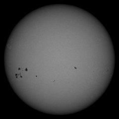 Image of Sun's photosphere