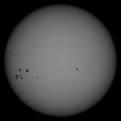 Image of Sun's photosphere