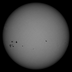 Image of Sun's photosphere