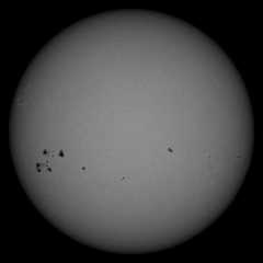 Image of Sun's photosphere