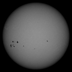 Image of Sun's photosphere