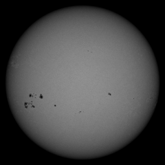 Image of Sun's photosphere