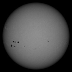 Image of Sun's photosphere