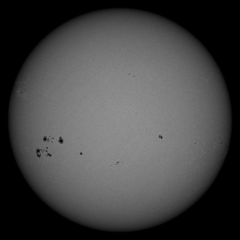 Image of Sun's photosphere