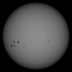 Image of Sun's photosphere