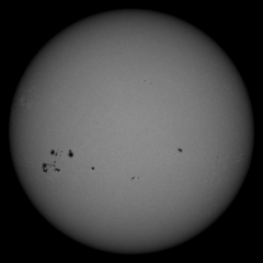 Image of Sun's photosphere