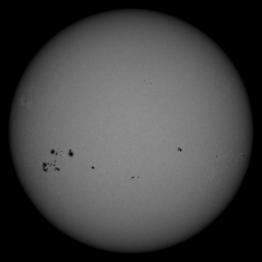 Image of Sun's photosphere