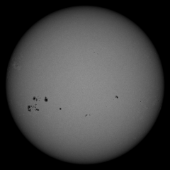 Image of Sun's photosphere