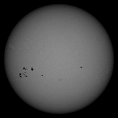 Image of Sun's photosphere