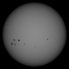 Image of Sun's photosphere